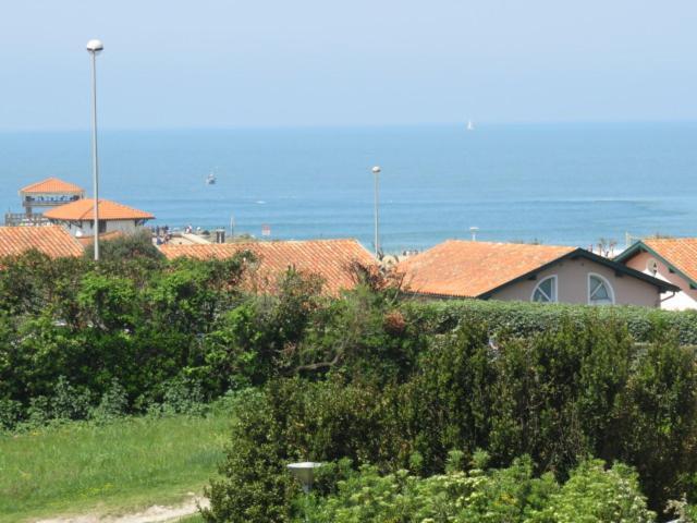 Anglet-Biarritz Studio Vue Mer - Terrasse + Garage Eksteriør billede