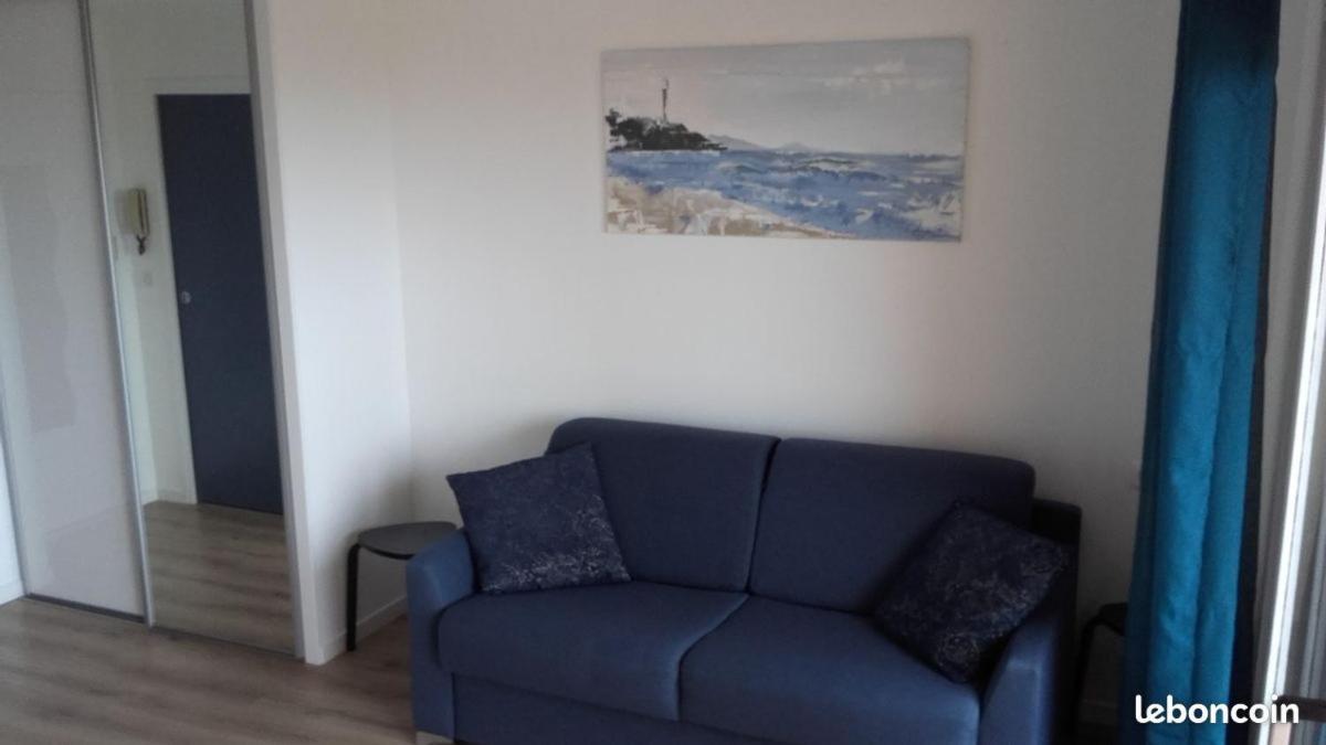 Anglet-Biarritz Studio Vue Mer - Terrasse + Garage Eksteriør billede